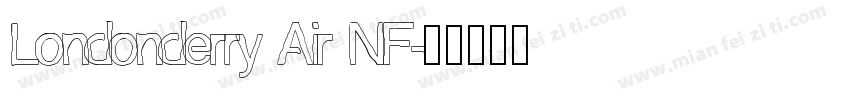 Londonderry Air NF字体转换